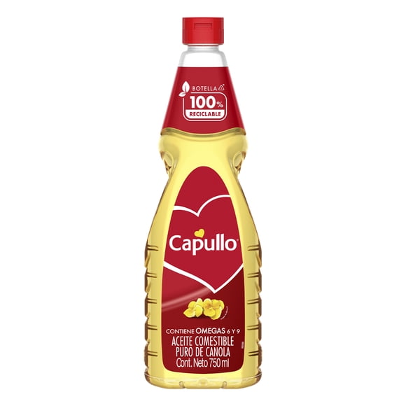Aceite puro de canola Capullo 750 ml