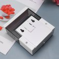 thumbnail image 2 of EeaseCA 1 Pce Boîte de Savon à Lessive Murale 300 ml Sans Perçage Étui de Rangement pour Savon Liquide Distributeur de Savon Liquide Doré (Gris Transparent), 2 of 7