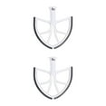 thumbnail image 3 of kurtrusly Edge Beater Paddle Metal Hook Stand Mixer Flexible Flat Baking Tool Kitchen Mixing Attachment Replacement Parts 18*18CM 2Set, 3 of 6