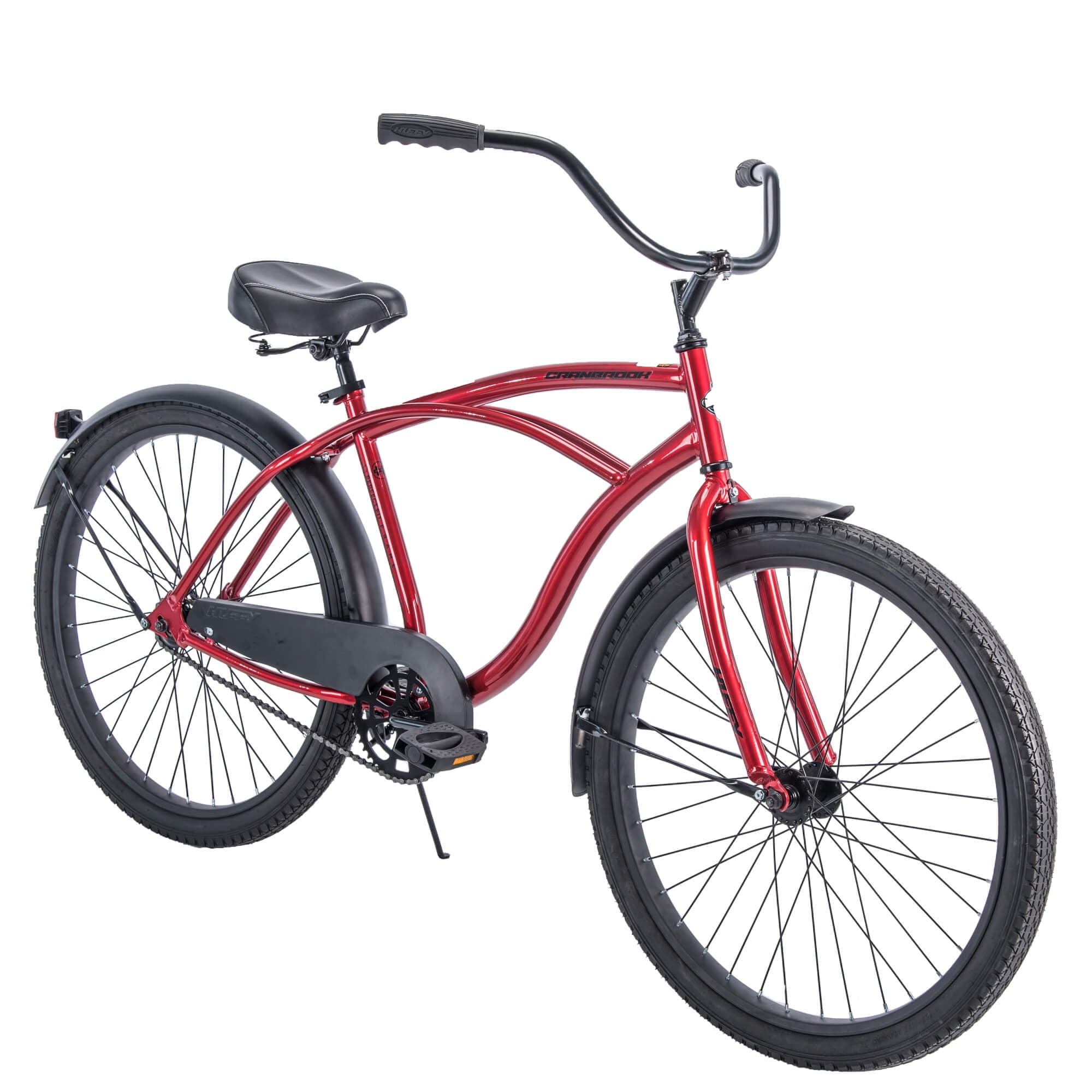 26" Inch Wheel Bicycle Beach Cruiser Bike Men Comfort Aluminum Balloon Tire Red 