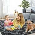 thumbnail image 2 of YouLoveIt Area Rug Modern Soft Floor Carpet Modern Decorative Fuzzy Carpet for Kids Room Nursery Dorm , Non-Slip Floor Accent Rug for Home Decor, 2 of 8