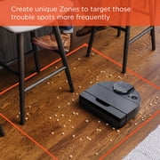 روبوت ذكي مفتوح الصندوق Neato D10 مزود بشبكة Wi-Fi متصلة بنظام ملاحة LIDAR باللون الفضي