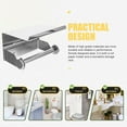 thumbnail image 5 of WRISTBIQUE Toilet Holder With Storage Stainless Steel For Home Use 1Set, 5 of 5