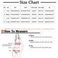 thumbnail image 4 of Feimerou Women's Triangle Bikini Sets Sexy V Neck High Waisted Bandeau Halter String Bikinis Swimsuits Two Piece Swimsuit Bathing Suits Valentines Day Gifts, 4 of 9
