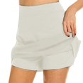 thumbnail image 1 of Anti-chafingActiveSkortsSuperSoftComfortableWomen'sAthleticLightweightSkirtsWithShortsPocketsRunningTennis, 1 of 2