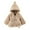 Khaki, variant on Zwiiyzr 2024 0-4T Boys and Girls Furry Jacket Winter Coat Fleece Sherpa Thick Cute Long Sleeve Outerwear Girdling with Hood Khaki