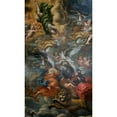 thumbnail image 2 of David Klöcker Ehrenstrahl 10x14 Gold Ornate Wood Frame and Double Matted Museum Art Print Titled - Allegory of the Famous Batters of the Swedish King (1693), 2 of 4