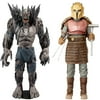 Toys DC Multiverse Dark Nights: Metal Devastator Earth -1 7" Action Figure + The Black Series The Armorer Toy 6-Inch Scale The Mandalorian Collectible Action Figure, Pack of 2