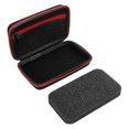 thumbnail image 1 of Nylon TPU Storage Bag for Philips QP2520/90/70 Electric Shaver, Black and Red, 1 of 4