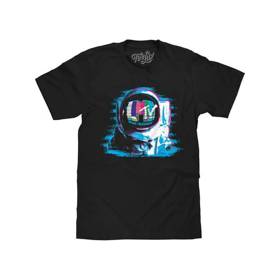 Tee Luv Men's MTV Astronaut T-Shirt (L)