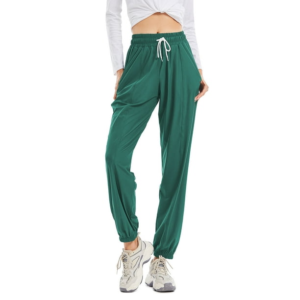 women's sweatpants with pockets and ankle elastic