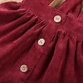 thumbnail image 4 of Qiylii Baby Girl Solid Color Suspenders Short Skirt Party Festive Clothes, 4 of 8