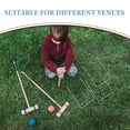 thumbnail image 3 of OULII Ensemble de Croquet en Métal d'Extérieur 5 Pcs pour Garçons Filles Familles, 3 of 8