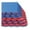 Blue Red, variant on 1" Extra Thick sq ft Reversible Gym Foam Floor Mat Tiles (24" x 24"), Steel Pattern, 12 pcs, Black & Grey