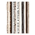 thumbnail image 7 of FORMRS 1-Subject Spiral Notebook 8" x 5" College Ruled 60 Refillable Sheet A5 Hard Cover, 2 Pack, Brown Abstract Stripes, 7 of 7