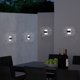 thumbnail image 4 of 4 Pcs Solar Wall Light Wall Washing Light Illuminate Outdoor Sunlight Lamp Waterproofing Modern Decor For Home Garden Porch, 4 of 5