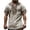 Light Gray, variant on Medieval Viking T-Shirt for Men Ethnic Printed Summer Boho Short Tee Retro V Neck Cotton Linen Beach Hippie Shirt