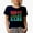 Navy Blue, variant on Holly Jolly Babe, Christmas or Winter Season Themed, Groovy Retro Wavy Text Merch Gift, Military Green T-Shirt, Medium
