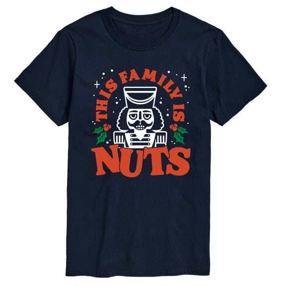 Instant Message - This Family Is Nuts - Men's Short Sleeve Graphic T-Shirt