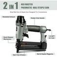 thumbnail image 4 of NEU MASTER NPT5040 Heavy Duty Air Power Brad Nail Gun, 120 PSI 1000 Piece, 4 of 7