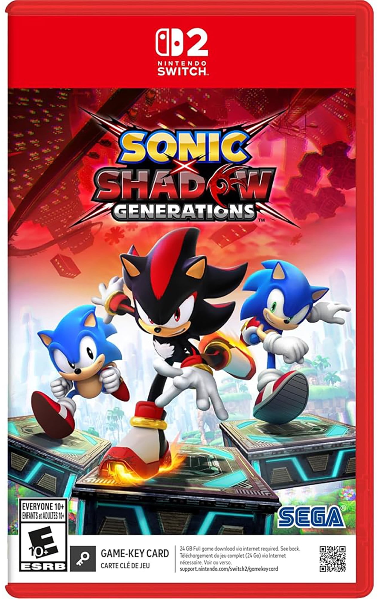 SEGA Sonic Forces Nintendo Switch Physical Edition Action