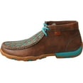 thumbnail image 5 of Twisted X Boots Womens Women`s Driving Moc D Toe 6.5-M Brown/Turq, 5 of 6
