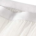 thumbnail image 4 of Jupe Longue en Tulle pour Femme Robe Tutu Évasée Plissée en Chiffon Taille Élastique Jupe Midi, 4 of 6