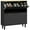 Black, variant on HOMCOM Narrow Shoe Storage Cabinet with Adjustable Shelves, Black