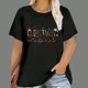 thumbnail image 1 of Camisetas de Navidad para mujer, Tops con estampado de dibujos animados de Papá Noel, camisetas de manga corta con cuello redondo, ropa informal de fiesta, Tops de gran tamaño para mujer, 1 of 5