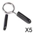 thumbnail image 1 of DYNWAVECA 5X Premium Barbell Spring Clamp 1'' Clips Lock Collar Adjuster Attachment, 1 of 10