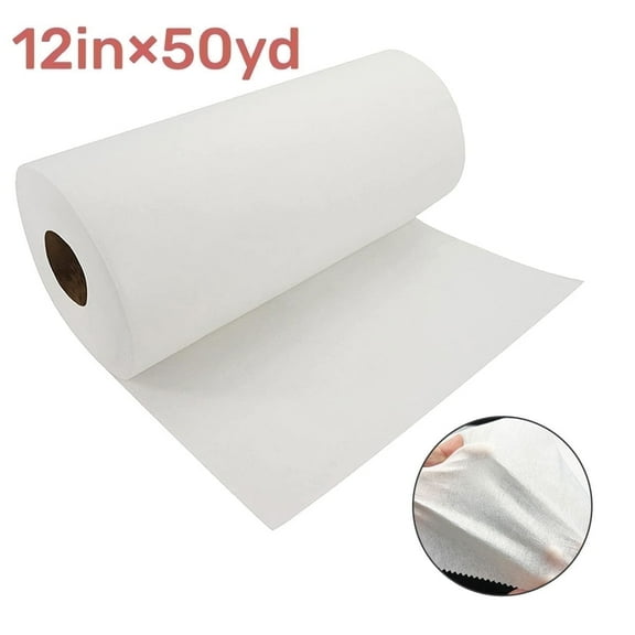 Embroidery Stabilizer Tear Away Embroidery Stabilizer Backing for Machine Embroidery and Hand Sewing 12" X 50 yd