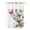 Off-White, variant on No Hook Shower Curtain with Snap-in Liner, Colorful Butterfly Waterproof Fabric Bathroom Curtains, Elegant Pastoral Butterflies Watercolor Bath Curtains & Mesh Top Window Stand Up Stall 36"x72"