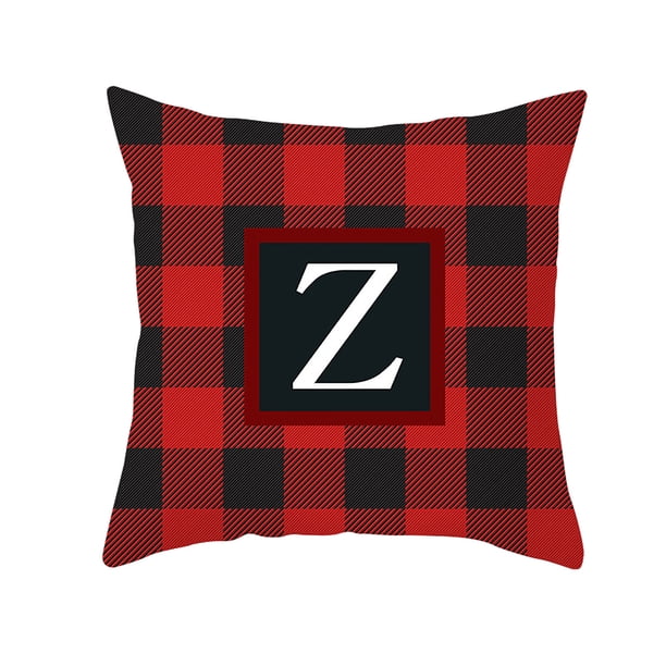 Funda de almohada navideña con muñeco sin rostro, gnomo enano, duende, enrejado, árbol de Navidad, copo de nieve, piel de melocotón, funda de almohada estampada para sofá