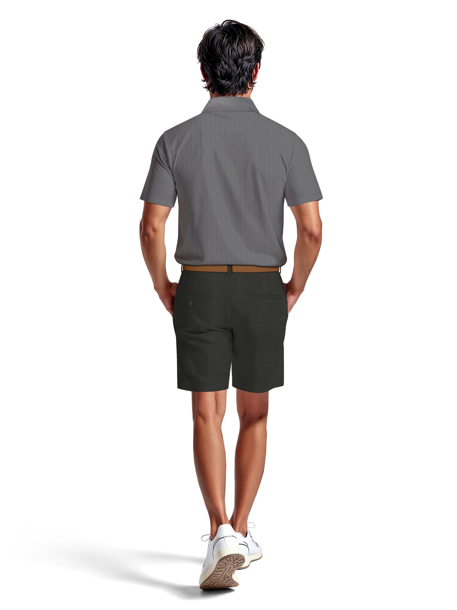 Ben Hogan Men's & Big Men's Stretch Golf Shorts with Active Waistband, 7" & 9" Inseams, Sizes 30-50