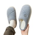 thumbnail image 3 of Slippers for Women,Slippers For Winter Indoor Use And Wear Quiet Home Footwear For Comfort And Warmth,Womens Slippers,Grey,44, 3 of 8