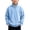 Light Blue, variant on Bixock Toddler Boys Half Zip Sweatshirts Long Sleeve Tops Crew Neck Pullover Top Solid Color Casual Sweatshirt Warm Soft Breathable Daily Wear Boys Clothings