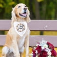 thumbnail image 4 of Bandana para perros, fotos de compromiso de boda, accesorios para bufandas para mascotas, accesorios para mascotas para amantes de los perros, paquete de 2, 4 of 5