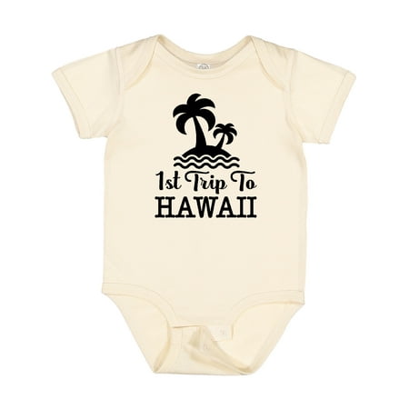

Inktastic First Trip to Hawaii Vacation Gift Baby Boy or Baby Girl Bodysuit