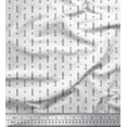 thumbnail image 1 of Soimoi Cotton Poplin Fabric Curve Diamond & Clock Tower Architectural Fabric Prints By Yard 56 Inch Wide, 1 of 1