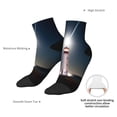 thumbnail image 6 of Pofeuu Peggy's Cove Lighthouse Print 30cm Socks, Adult Running Hiking Socks for Youth and Adult, 6 of 7
