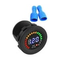 thumbnail image 4 of Dc 12V-24V Waterproof Led Voltage Meter For Automotive And Motorcycle Battery, 4 of 5