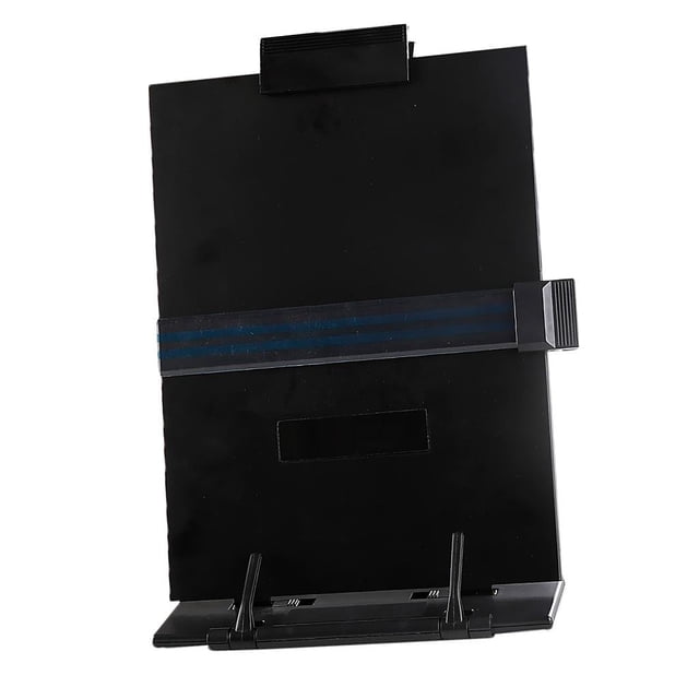 Soporte para de computadora de escritorio Soporte de lectura de elevador de mecanografía - Negro, 30 Cola Soporte de Documento de Escritorio