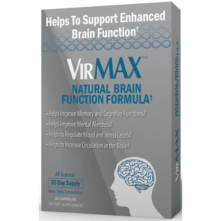 VirMax Natural Brain Function Formula, 30 Ct