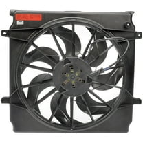 Dorman 620-053 Engine Cooling Fan Assembly for Specific Jeep Models Fits select: 2007 JEEP LIBERTY