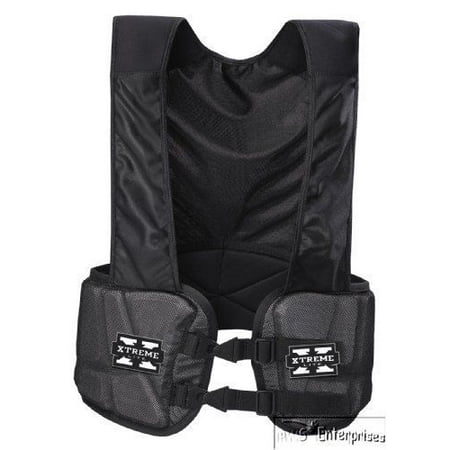 - Bike football Xtreme lite hard shell rib pad protection guard vest NEW BARV50T L