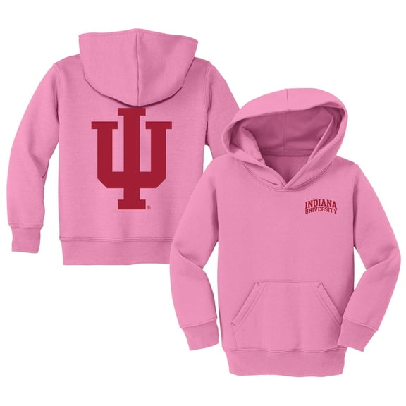 Toddler Chad & Jake Pink Indiana Hoosiers Pullover Hoodie