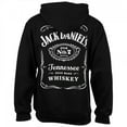 thumbnail image 3 of Jack Daniel's Label Front and Back Print Zip-Up Hoodie, 3 of 3