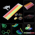 thumbnail image 4 of 50/100 Uds. Pulseras luminosas de neón de larga duración a granel, suministros para fiestas, juguete para niños Hugtrwg Para estrenar, 4 of 9