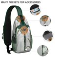 thumbnail image 3 of Minimalist Ink Style Sling Backpack, Geometric Tribal Crossbody Daypack for Outdoors, 3 of 5