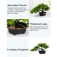 thumbnail image 3 of Inteprter Plantas Verdes Simuladas - Colores Naturales Y Brillantes Fáciles De Cuidar Múltiples Especificaciones Disponibles Decoración, 3 of 6